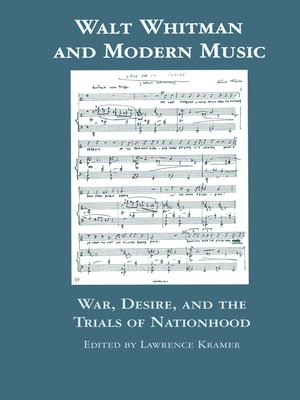 cover image of Walt Whitman and Modern Music